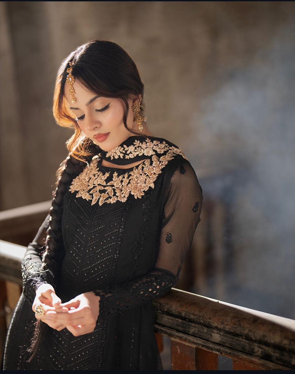 Presenting AZURE – Chiffon Embroidered Unstitched Collection